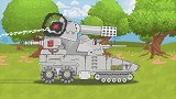 坦克世界搞笑动漫：德系鼬鼠步战车vsM系新坦克