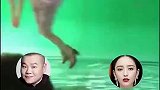 岳云鹏佟丽娅拍吻戏上头，岳云鹏搂着女方脖子强吻