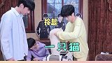 弟弟居然是狗和猫，还以为是真的小孩呢时代少年团