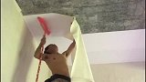 这样贴墙纸，你学废了吗