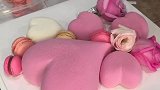 蛋糕马卡龙鲜花