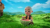 一禅小和尚：今年夏天你和谁一起吃西瓜呀？