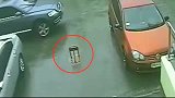 初见这么蠢的司机，要不是监控拍下谁信