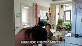 回娘家遇见老妈做牛肉酱，女婿吃完饺子又喝牛肉汤，这也太舒服了