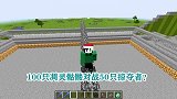 游游解说我的世界，100只凋灵骷髅对战50只掠夺者？