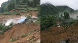湖南常德石门县发生大型山体滑坡 塌方量约200万方