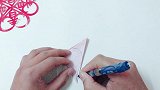 新年春字窗花剪纸，非常简单的手工剪纸视频教程