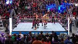 WWE-17年-2017TLC大赛：3V5强弱不等赛科特安格 捍卫者VS米兹军团-全场