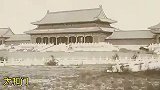 1901年清朝皇宫实况，杂草丛生，失去皇家气派
