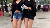 这是什么神仙颜值闺蜜小姐姐圈套圈的逗逗 静香❤️