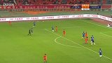 鲁能左路直炸禁区 佩莱潇洒撩射击中横梁