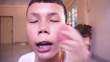 泰国小哥想成网红，苦练化妆术，把自己化成国际女神