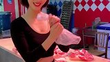 妈妈叫去超市买点肉，咱家这条件这点就够了