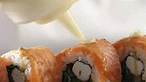 香烧三文鱼寿司卷