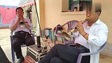 一对老搭档吹唢呐，默契度太高了，听不出半点破绽