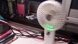 这个小风扇，风力起码得有八级