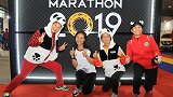 PP体育现场直击成都马拉松博览会 第一视角带你逛“跑者庙会”