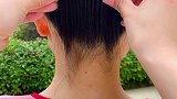 一招教你轻松搞定碎发，大人小孩都能用碎发神器。