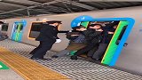 日本地铁高峰，这也太挤了