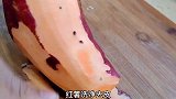 红薯的新吃法，加上糯米面1蒸1炸香甜可口，表皮酥脆里面软糯