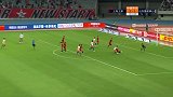 下半场补时第12分钟山东鲁能泰山球员赵剑非(U21)射门