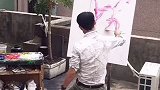都以为在画菠萝