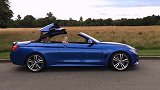 激情蓝宝马硬顶敞篷，靓仔靓女喜欢这个颜色吗？