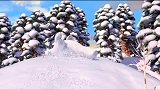 熊出没之雪岭熊风：熊二很开心，它也想跟大白熊做朋友