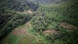 深山发现1户人家，独占山头隐居世外，住在这晚上敢出门吗？