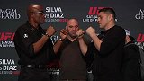 UFC-15年-UFC183倒计时：席尔瓦与迪亚兹媒体日面对面-专题