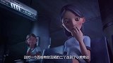美女嫌弃丑女，惊慌之下将丑女推下站台，瞬间被列车吞没！