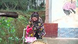 明二哥买的三笼猪心肺，小玉认真洗净做成心肺萝卜汤，鲜美可口