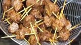 美味牙签牛肉粒，追剧小零食
