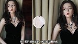迪丽热巴轻着红妆，难掩飒爽英姿