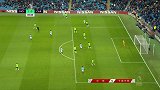 满分进球！德布劳内零度角抽射火速破门 铁卫送助攻