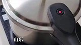 男子用高压锅自制粮食酒