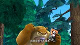 熊出没：吉吉怕熊二再来，吓得把洞口封上了，熊二感到很失落