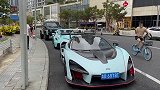 迈凯轮塞纳，可以上路的赛道跑车，设计很霸气！