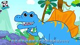 宝宝巴士之恐龙世界：玩转变形恐龙，棘龙的生日派对