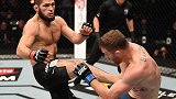 UFC254纯慢镜看格斗：五星战神归位 无敌飞鹰谢幕
