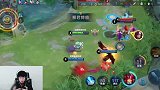 王者荣耀Hero久诚：公孙离对线能力有多强？越塔无限杀！