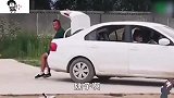 人家练车费油，妹子练车费教练