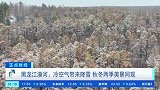 绝美画面！冷空气带来降雪，漠河秋冬两季美景同框争艳