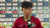 赛后采访-马兴煜：不满意比赛结果 细节处理不好场上应变不足