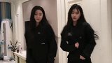 双胞胎姐妹客厅尬舞，这颜值简直爆棚啊