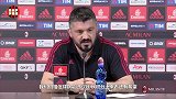 加图索:球员们应咬着匕首去战斗 不会放弃进欧冠的希望