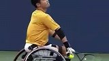 轮椅网球现场如此热血，他们因为热爱所以才坚持