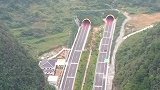 贵州山区高速，不是隧道就是高架