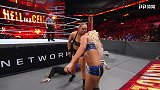 WWE-18年-2018地狱牢笼大赛：RAW女子冠军赛 隆达罗西VS布里斯-单场