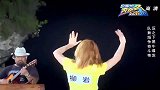 奔跑：好腰力唐嫣腿夹李晨玩“二人转”，Baby直接看呆